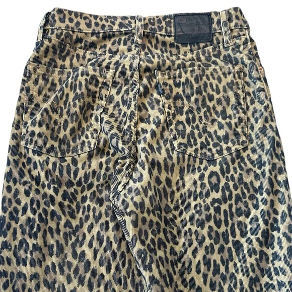 Levi's Brown Leopard Print Ankle Pants - Picture 10 of 15